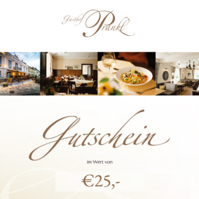 Gutschein 25
